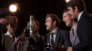 The Punch Brothers Marcus Mumford sing quotThe Auld Trianglequot [upl. by Nedak]