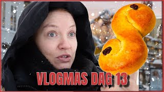 Kjøpte VERDENS STØRSTE Lussekatt  Vlogmas dag 13 [upl. by Maise95]