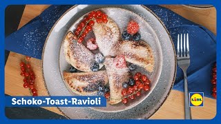 Schoko  Toast Ravioli  Lidl Österreich [upl. by Bastian816]