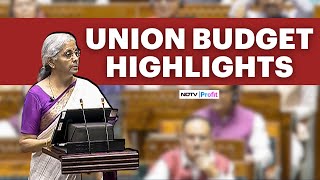 Top 10 Highlights Of Union Budget 2024  Nirmala Sitharaman Speech Highlights [upl. by Court]