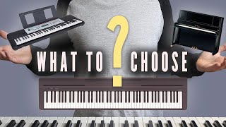 How To Choose A Beginner Digital PianoKeyboard [upl. by Rupert]