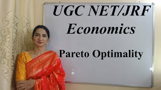 Pareto Optimality  UGC NETJRF Economics [upl. by Oaht]