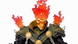 2012 Marvel Legends GHOST RIDER VARIANT Video Review [upl. by Yruy]