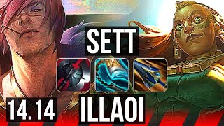 SETT vs ILLAOI TOP  Quadra  VN Master  1414 [upl. by Synn]