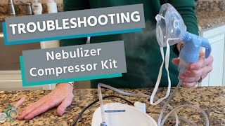 Nebulizer Compressor Kit  Troubleshooting your Nebulizer Compressor Cup and Tubing [upl. by Irdua698]