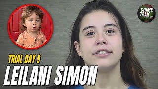 WATCH LIVE Leilani Simon Trial Day 9  Toddler Tossed in a Dumpster Case [upl. by Aitnauq]