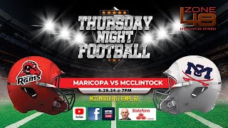 MARICOPA RAMS VS MCCLINTOCK CHARGERS [upl. by Hebe]