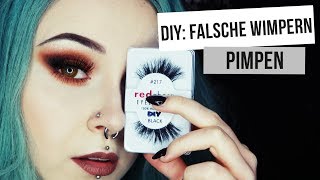 🎀 DIY  Lashes pimpen individualisieren 🎀 [upl. by Retloc326]