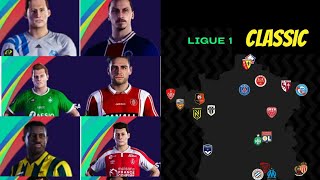 eFootball PES 2021  PATCH CLASSIC TEAM LEGENDS  LIGUE 1 FRANCE  PS4PS5PC [upl. by Bonine]