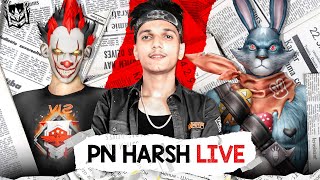 PN HARSH amp PN ROSE LIVE RANK PUSH TO GRANDMASTER 🤩🔥  PNHARSH SHORTS PNROSE FREEFIRELIVE [upl. by Ylloj]