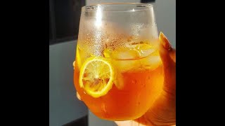 Lemon Flavoured Sprite Iced Tea Recipe  How To Make ICED TEA  Iced Tea  Sprite [upl. by Elenahc]