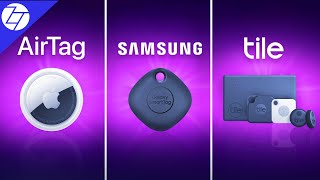 AirTags vs Samsung SmartTag vs Tile  The ULTIMATE Comparison [upl. by Koziel95]