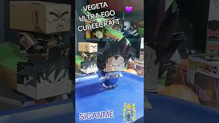 VEGETA ULTRA EGO CUBEECRAFTPAPERCRAFTPAPEKURAARTEPAPELPASO A PASO MANUALIDADESDRAGON BALL Z [upl. by Gannon196]