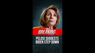 BREAKING ELECTION NEWS Nancy Pelosi Suggests President Biden Step Down [upl. by Veneaux]