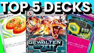 TOP 5 City League SIEGER Decks die NACH der ROTATION abräumen pokemontcg pokemon tcg [upl. by Ymot]