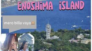 WE WENT ENOSHIMA ISLAND IN JAPAN [upl. by Ellehcyt]