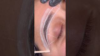 Crisp wax lines only🔥 browsbybrecia eyebrows waxing microblading shorts eyebrowthreading [upl. by Wystand]