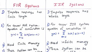 FIR and IIR comparision in Hindi  dsp series [upl. by Trumaine]