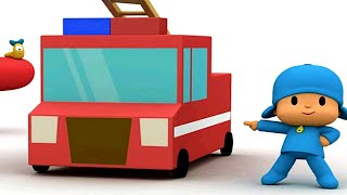 Pocoyo Community Helpers Cars [upl. by Aihsened]