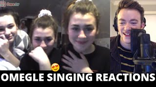 Omegle Singing Reactions  EP 23 quotIm absolutely in love with youquot [upl. by Fassold]