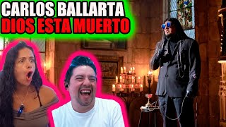 Comediante Mexicano  Reacción a Carlos Ballarta  Dios esta muerto 😱 [upl. by Fredericka342]