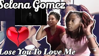 Selena GomezLose You To Love Me  Official Reaction Video Emotional [upl. by Dnomyad]