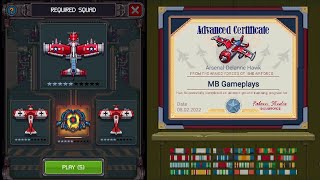 ArsenalDelanne Hawk ADVANCED Certificate Level  1945 Airforce Gameplay [upl. by Yessej]