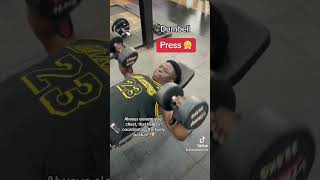 Dumbell press 🫡 chest workout dumbells [upl. by Reivaz]