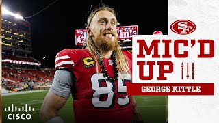 Micd Up George Kittle Dominates on National Tight Ends Day vs Cowboys  49ers [upl. by Renita]