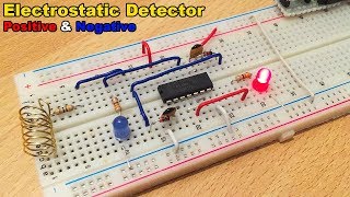 Electrostatic Polarity Detector TEST [upl. by Hinckley]