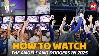 quotHow to Watch the Angels and Dodgers in 2025  MLB TV Rights Streaming Deals amp Morequot [upl. by Yrrej]