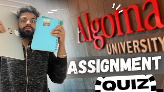 How to do Algoma Universitys Assignments and quizzez  Full explanation video  algomauniversity [upl. by Asin]