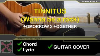 TXT TINNITUS guitar cover chord 투모로우바이투게더 [upl. by Danni]