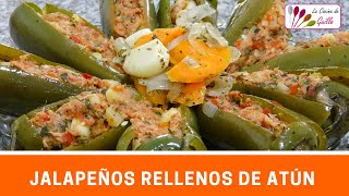 JALAPEÑOS RELLENOS DE ATÚN [upl. by Biagio]