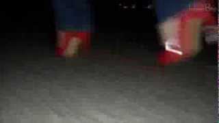 The Sound of High Heels 9  Walking Outdoor in Classic Red Stiletto Heels [upl. by Naed]