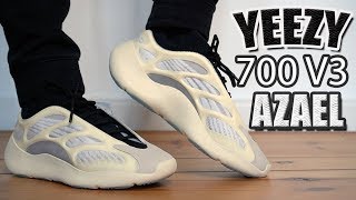 YEEZY 700 V3 AZAEL REVIEW  ON FEET amp SIZING  ARE THESE WORTH 500 [upl. by Song]