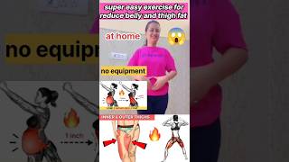 Goodbye Thighs amp BellyGET RID OF BELLY AND THIGH FAT FAST Monicasokhan weightlose [upl. by Mariken]