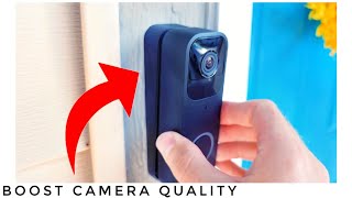 Blink Doorbell Camera Adjustable Angle Mount Hibezos Fieybirt Wedge quotWireless Doorbell For Homequot [upl. by Filipe242]