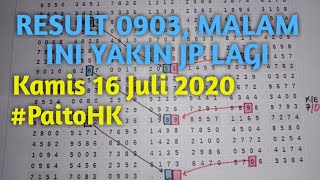 TARIKAN PAITO HK HARI INI 16 JULI 2020  BOCORAN TOGEL HONGKONG MALAM INI [upl. by Ayalahs]