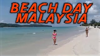 Malaysias BEAUTIFUL beach ⛱ 😍 💙 [upl. by Melbourne114]