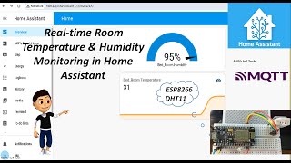 Home Automation Made Easy  ESP8266 DHT11 Sensor Integration with Home Assistant 2024 [upl. by Nosreffej439]