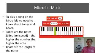 Microbit Tutorial 5  Music [upl. by Jolda939]