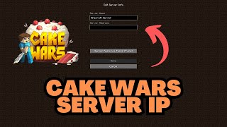 Minecraft Cake Wars Server IP Address [upl. by Sauder965]