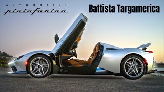 Automobili Pininfarina Battista Targamerica Hypercar [upl. by Nnairrek]