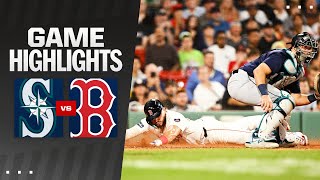 Mariners vs Red Sox Game Highlights 72924  MLB Highlights [upl. by Weber]