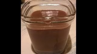 Crème au chocolat façon danette au Thermomix ® quot recette facile quot [upl. by Gurias]