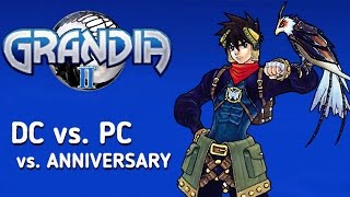 Grandia 2 Dreamcast vs PC Anniversary [upl. by Maryellen575]