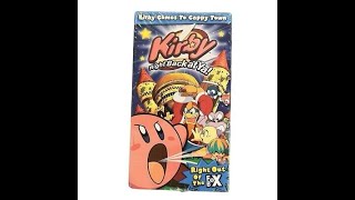 Opening to Kirby Right Back at Ya Kirby Comes to Cappy Town 2002 VHS Onionverse AU version [upl. by Ethben]