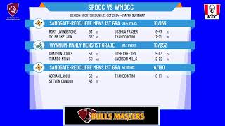 SandgateRedcliffe Mens 1st Grade v WynnumManly Mens 1st Grade [upl. by Amar380]