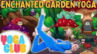 Enchanted Garden Kids Yoga 🦋 Yoga Club Week 59  Cosmic Kids Yoga [upl. by Harriott]